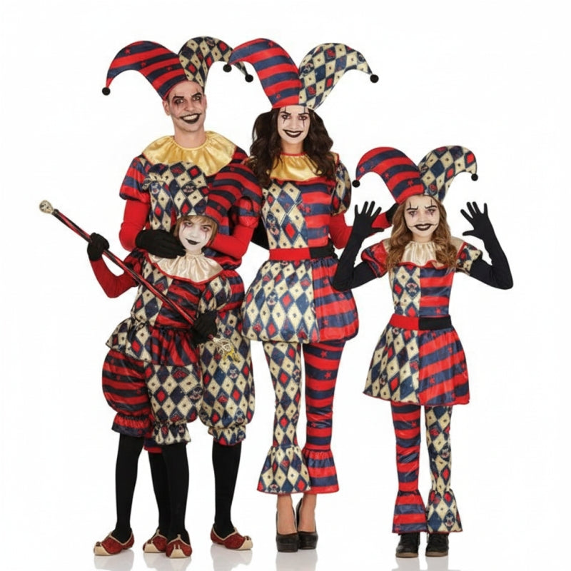 Gruppe von Terror Harlekine