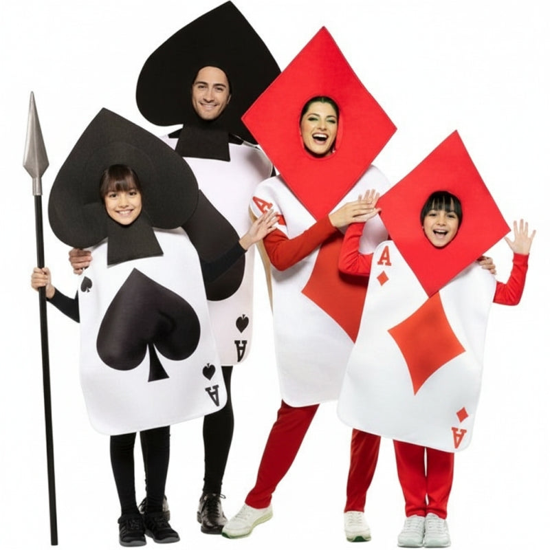 Gruppe von Pik-Ass und Karo-Ass