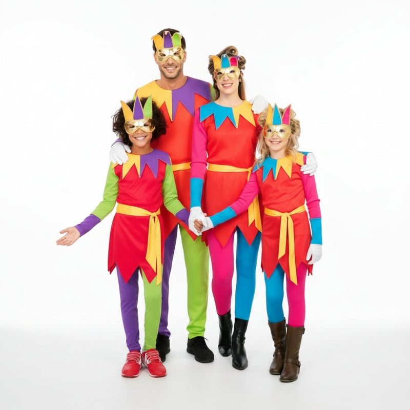 Gruppe von Mittelalterliche Hofnarren