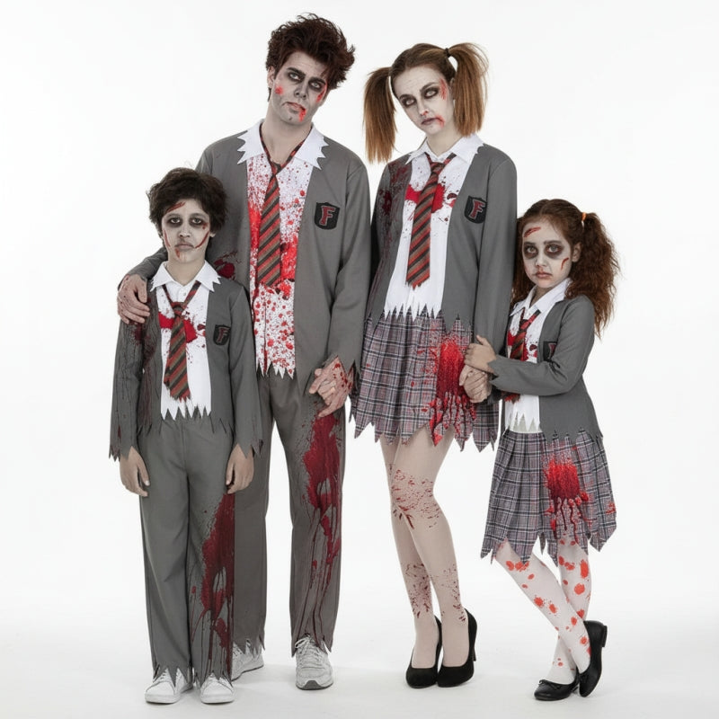 Gruppe von Zombie-Schülern
