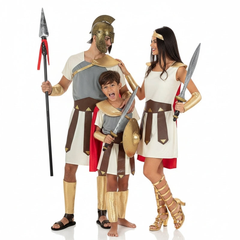 Gruppe von Römischen Gladiatoren mit Umhang