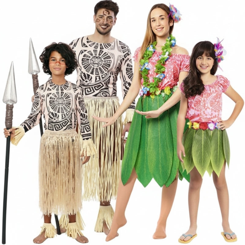 Gruppe von Hawaiianern Honolulu