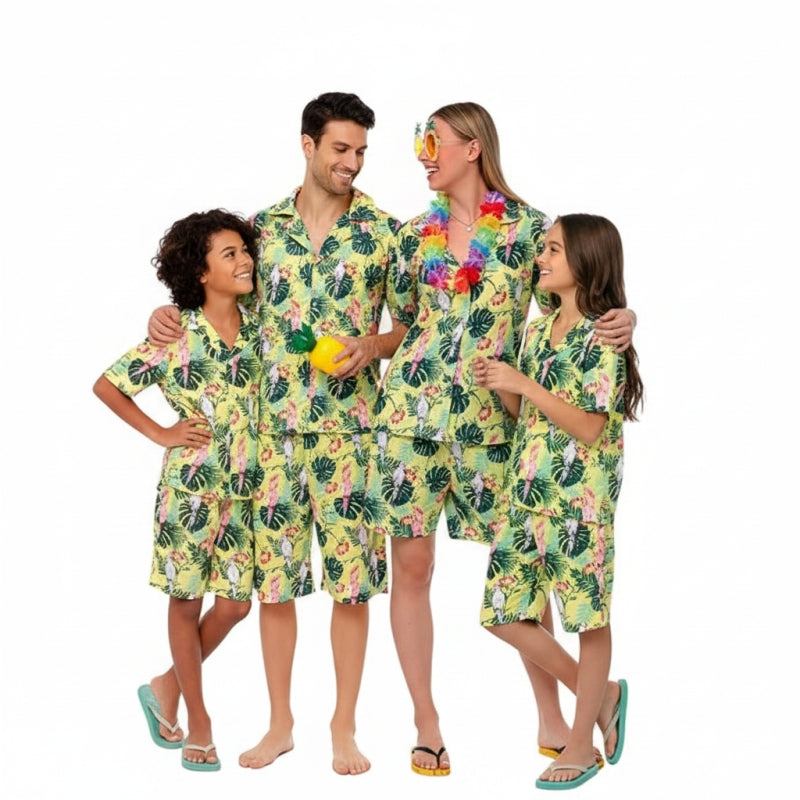Gruppe von Tropische Hawaiianer