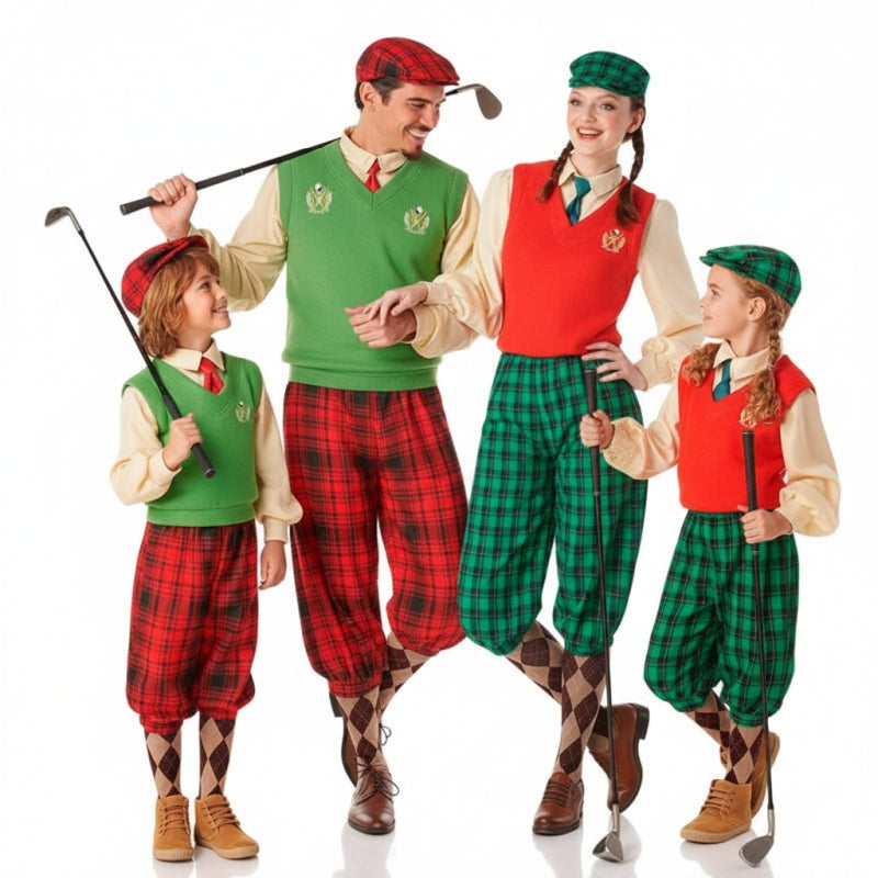 Gruppe von Golfspieler