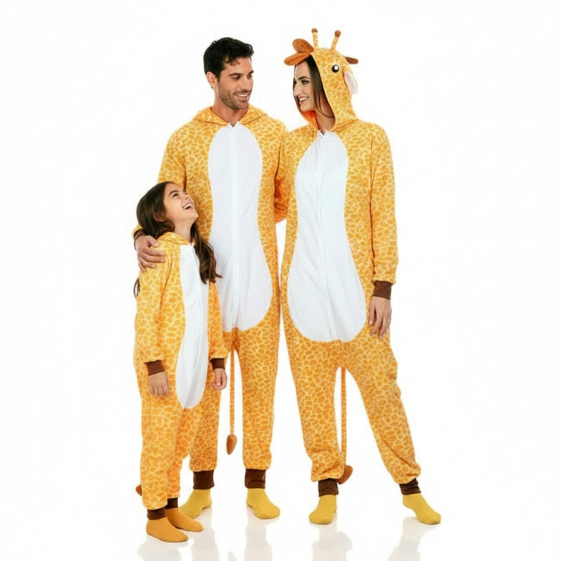 Gruppe von Afrikanische Kigurumi Giraffen