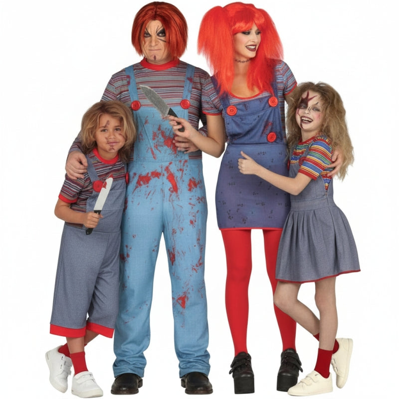 Gruppe von Killerpuppen Chucky
