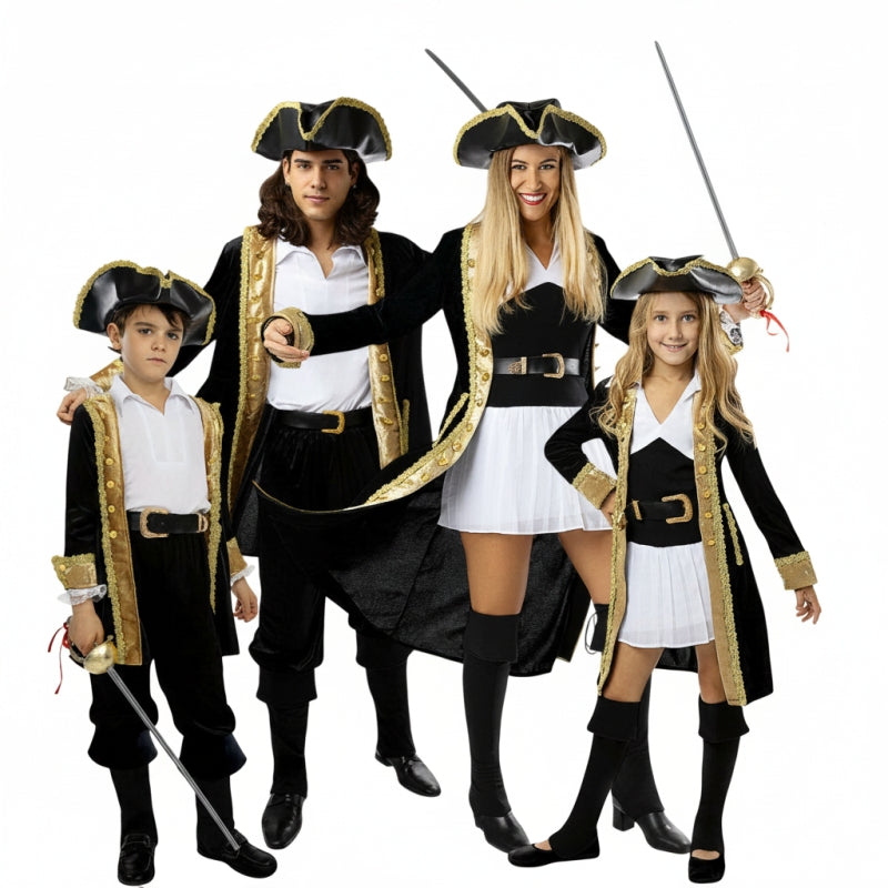 Gruppe von Piraten Deluxe Colonial Collection