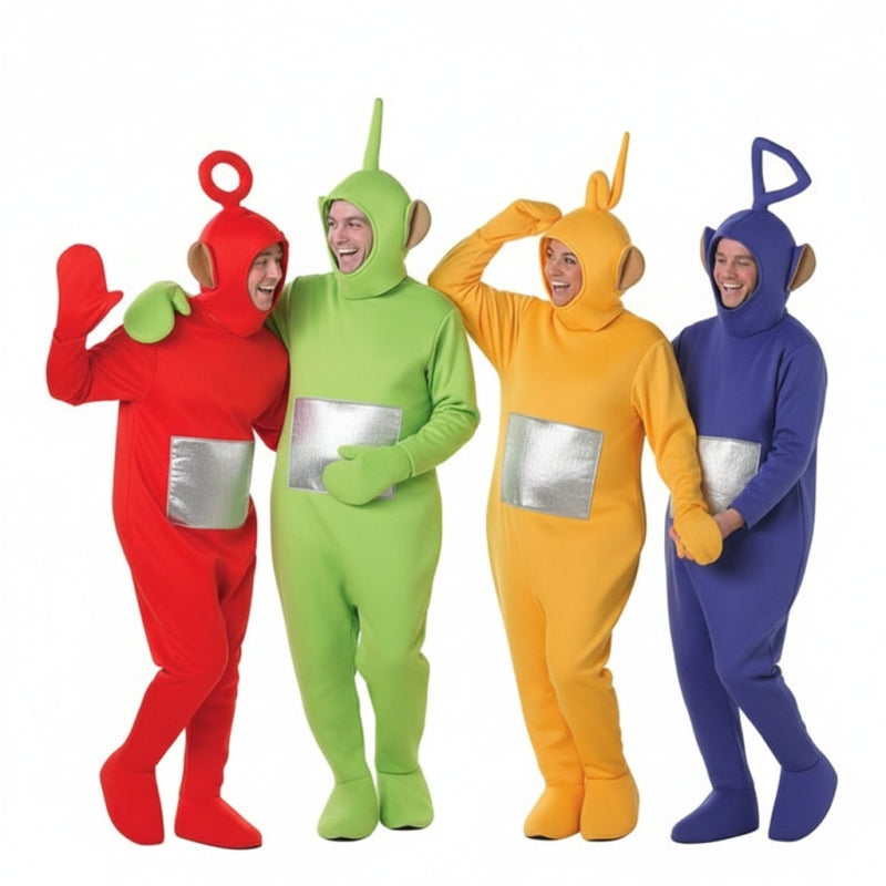 Gruppe von Teletubbies