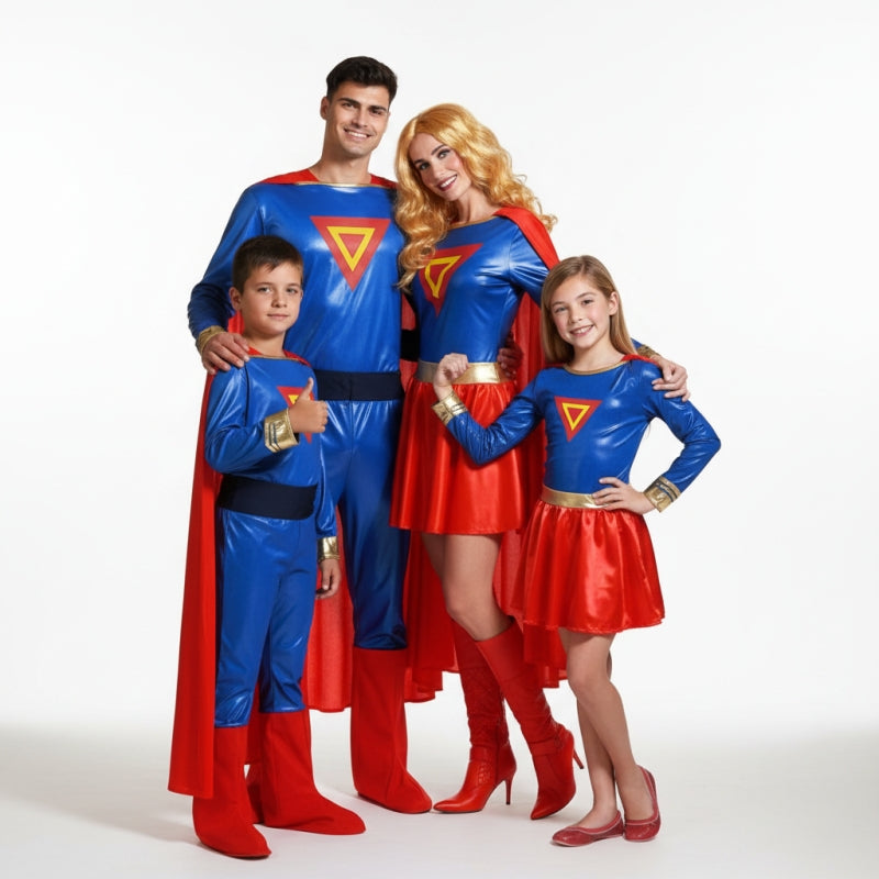 Gruppe von Comicbuch-Superhelden