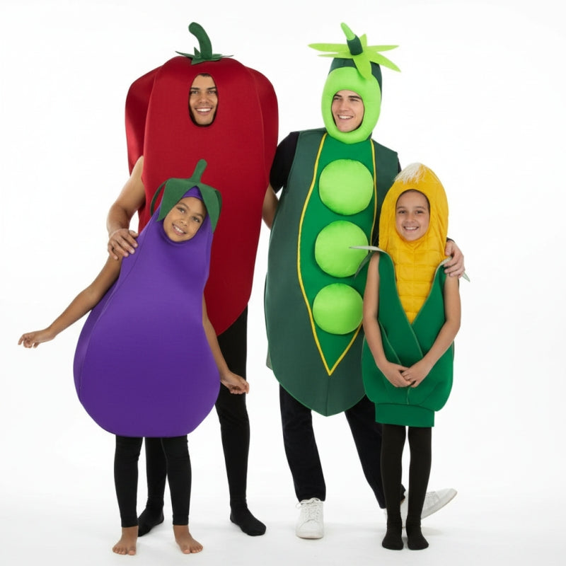 Gruppe von aus Gemüse