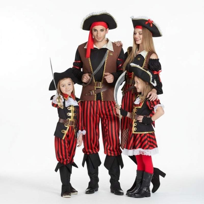 Gruppe von Piratenkapitäne