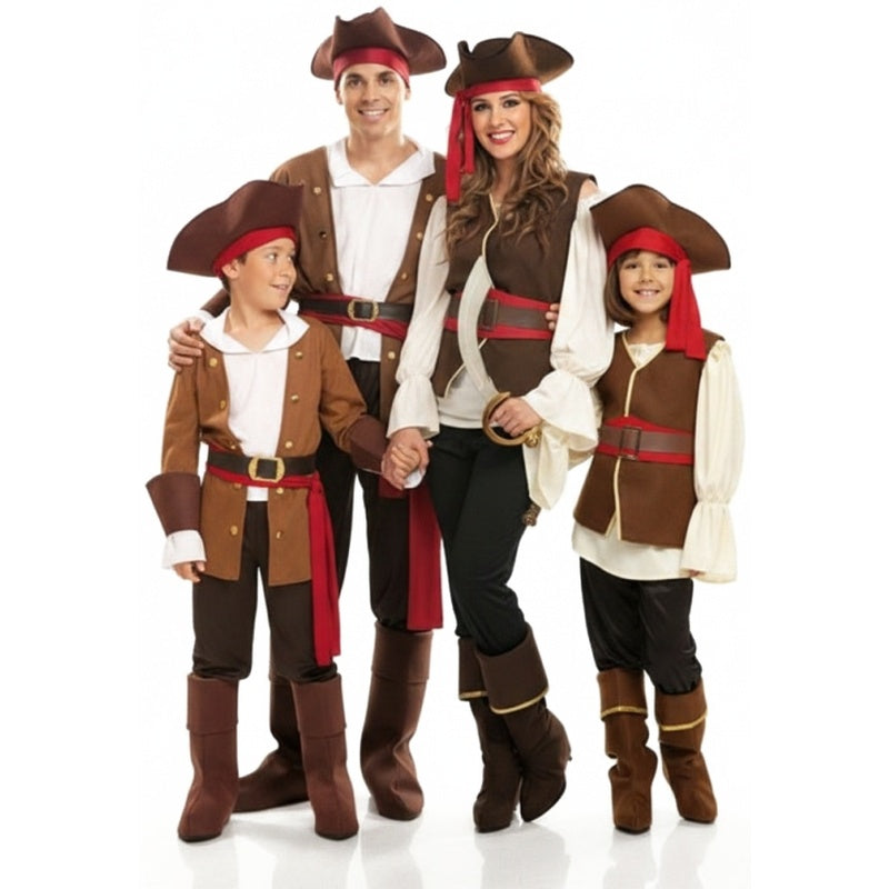 Gruppe von Seeräuber der Meere