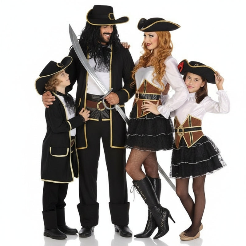 Gruppe von Seeräuber-Piraten