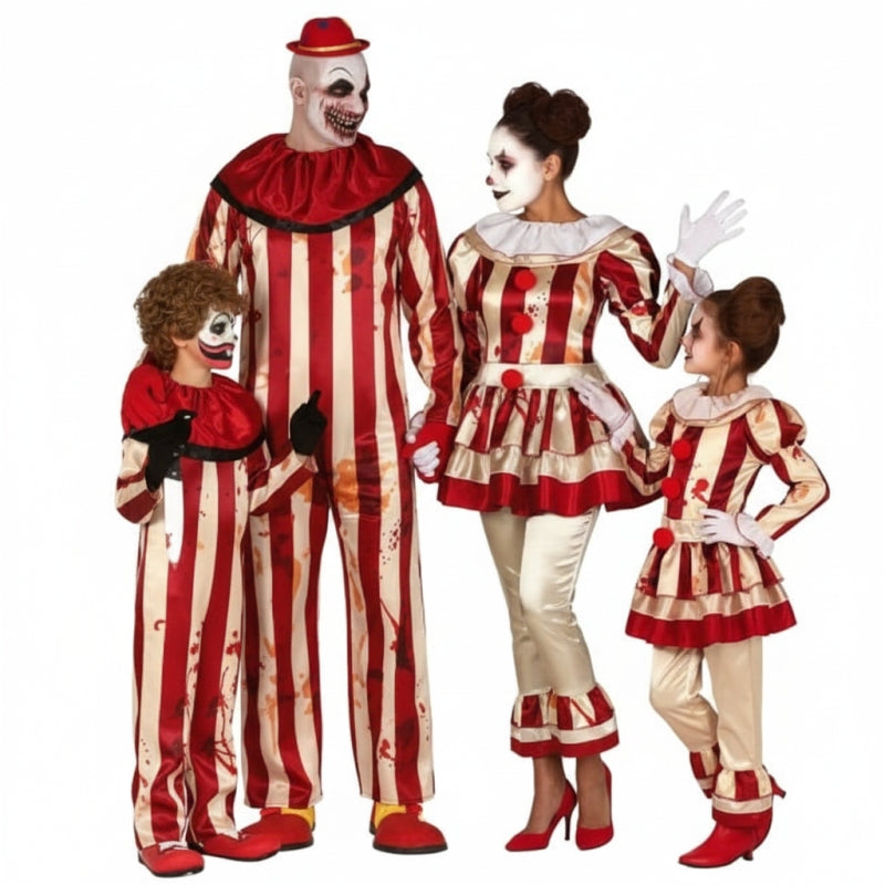 Gruppe von Gestörte Clowns
