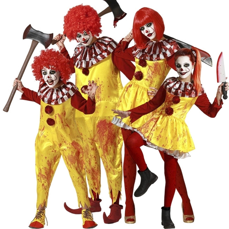 Gruppe von Blutige MacDonald Clowns