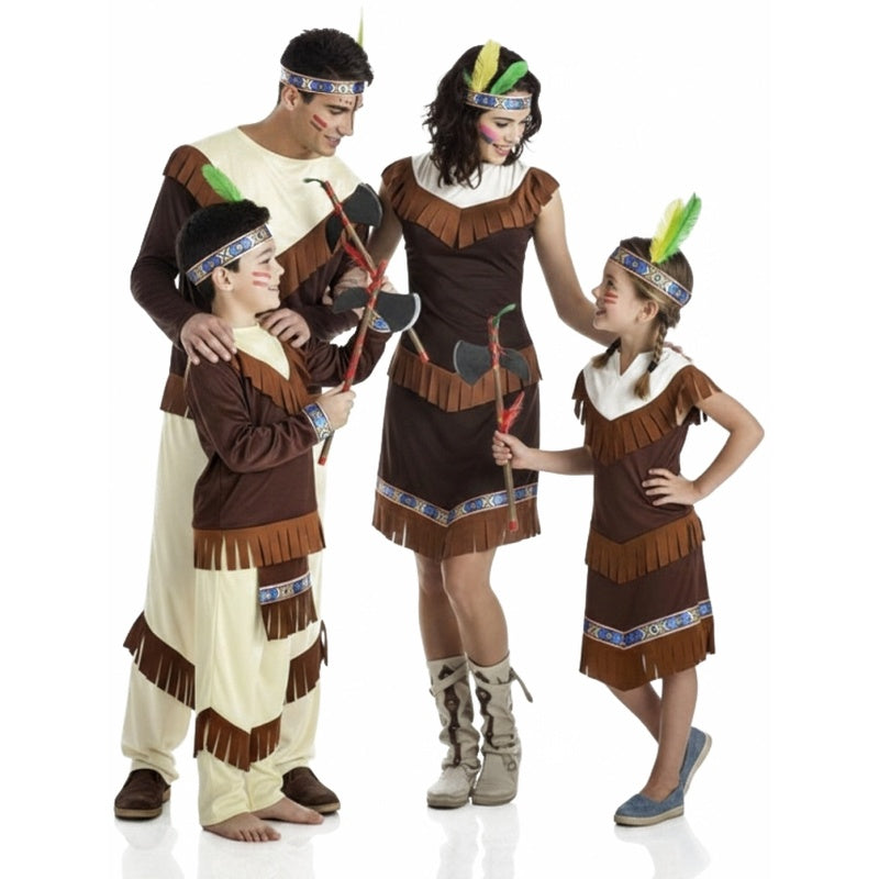 Gruppe von Tahoe-Indianer
