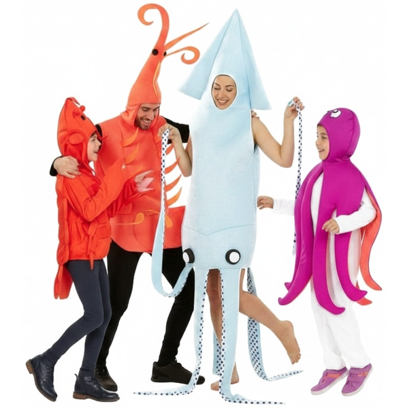 Gruppe von Meeresfrüchte