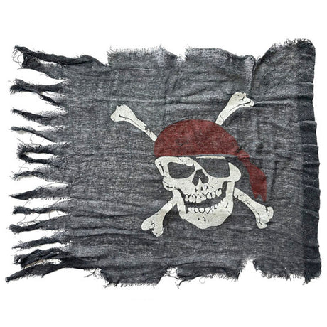 Bandera Pirata con jirones