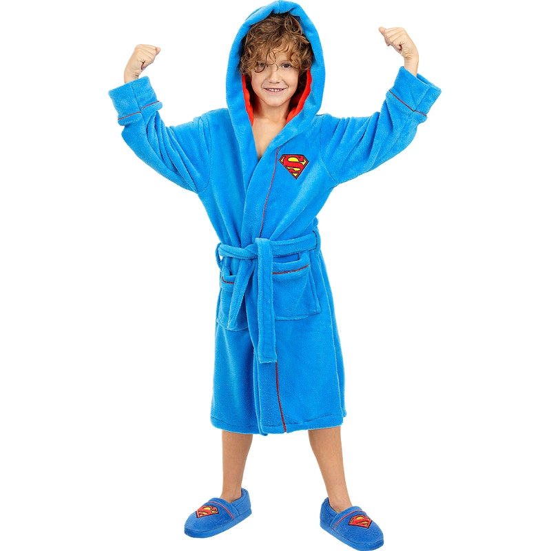 Bata de Superman para niños