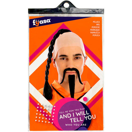 Calva Shaolin con trenza Packaging