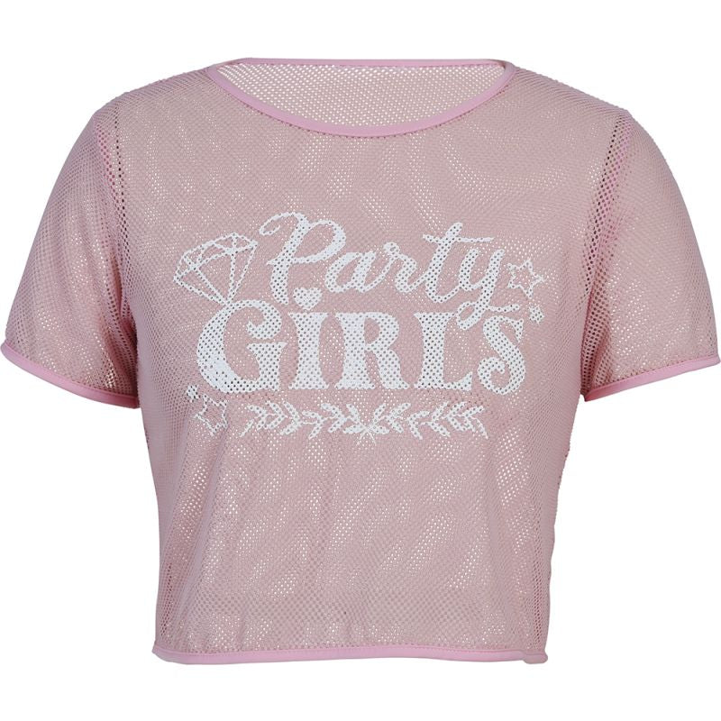 Camiseta Rejilla Party Girls para mujer Bis