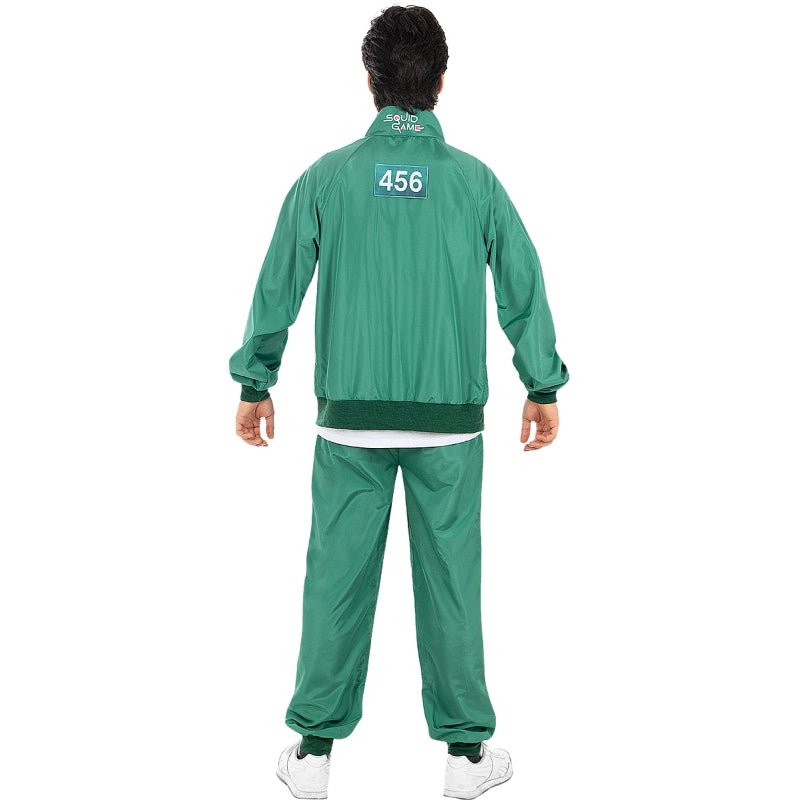 Disfraz de Chándal El Juego del Calamar nº 456 - Oficial Netflix adulto unisex Espalda