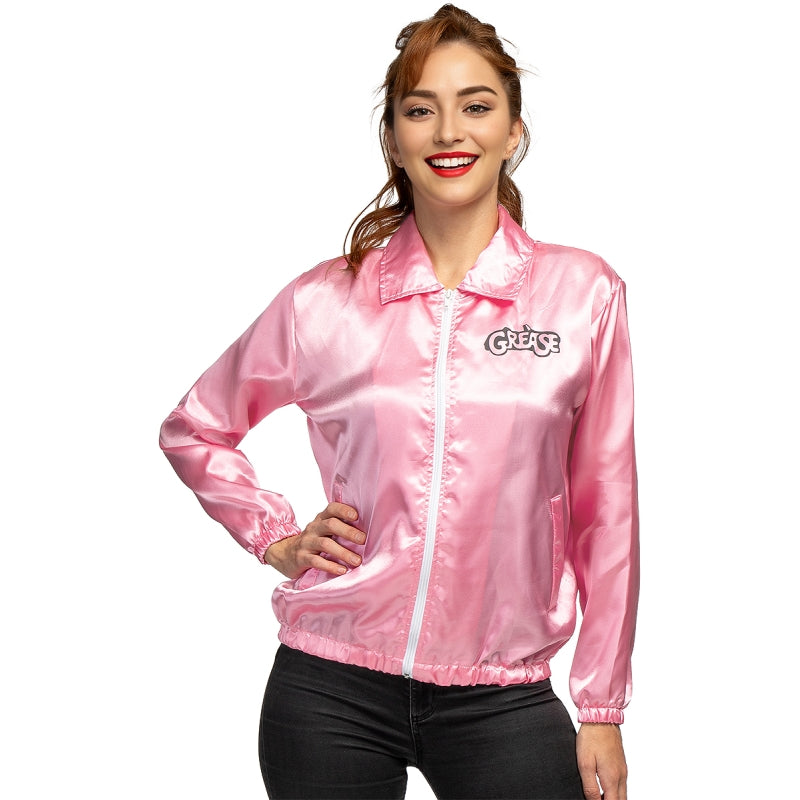 Disfraz de Chaqueta de Pink Ladies - Grease para mujer Detalle
