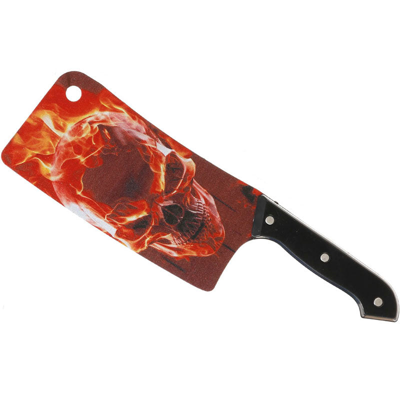 Cuchillo Carnicero Esqueleto rojo