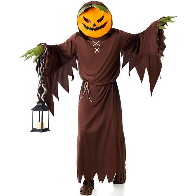 Disfraz de Calabaza cabezuda para hombre