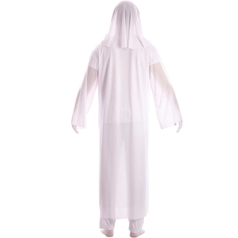 Disfraz de Espectro Blanco para hombre Espalda