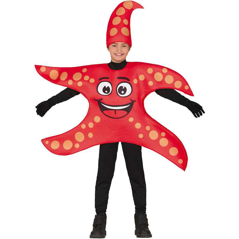 Disfraz de Estrella de mar roja infantil