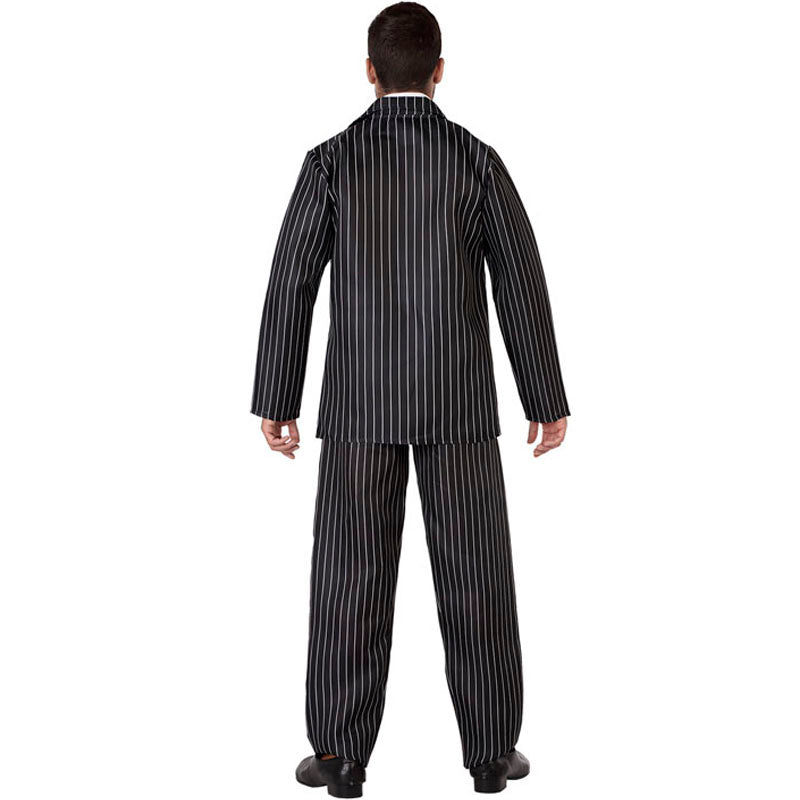 Disfraz de Padre de la Familia Tétrica para hombre Espalda