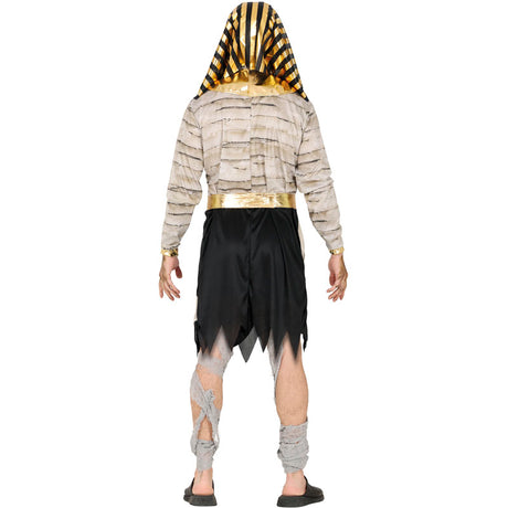 Disfraz de Momia Egipcia para hombre Espalda