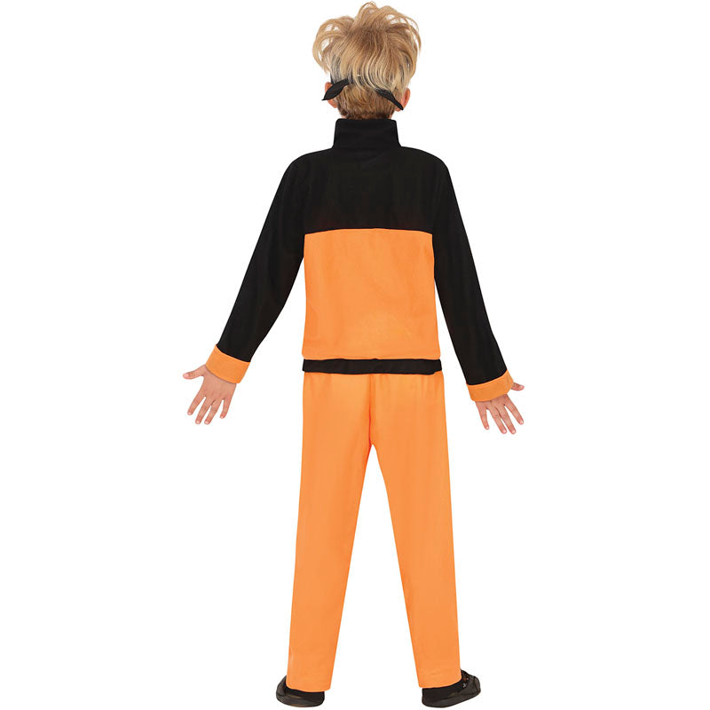 Disfraz de Naruto Shippuden para niño espalda