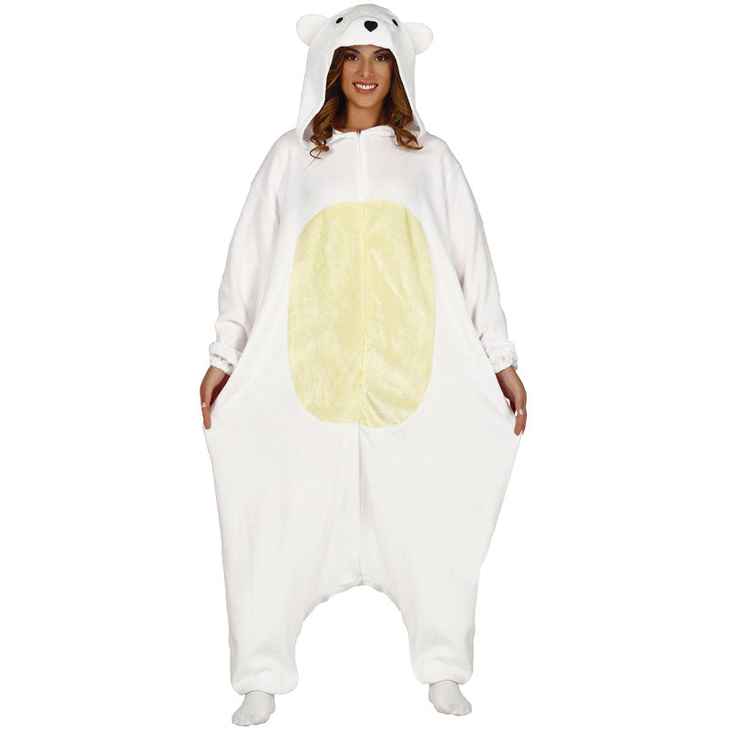 Disfraz de Oso Polar Kigurumi para mujer