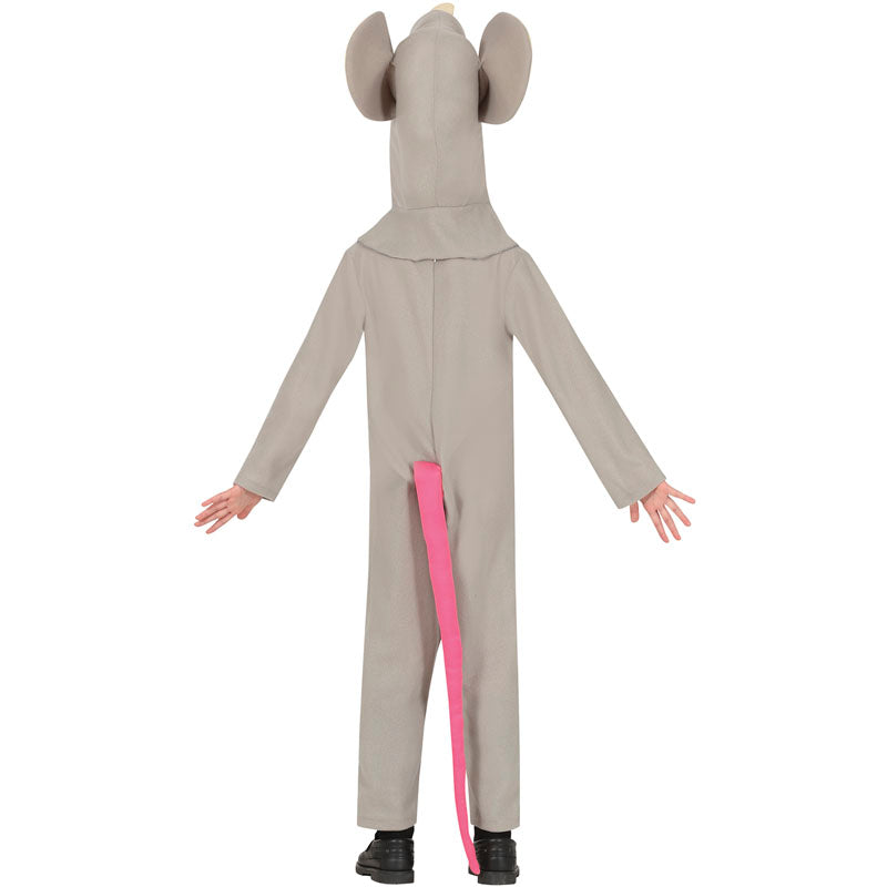 Disfraz de Rata gris infantil Espalda