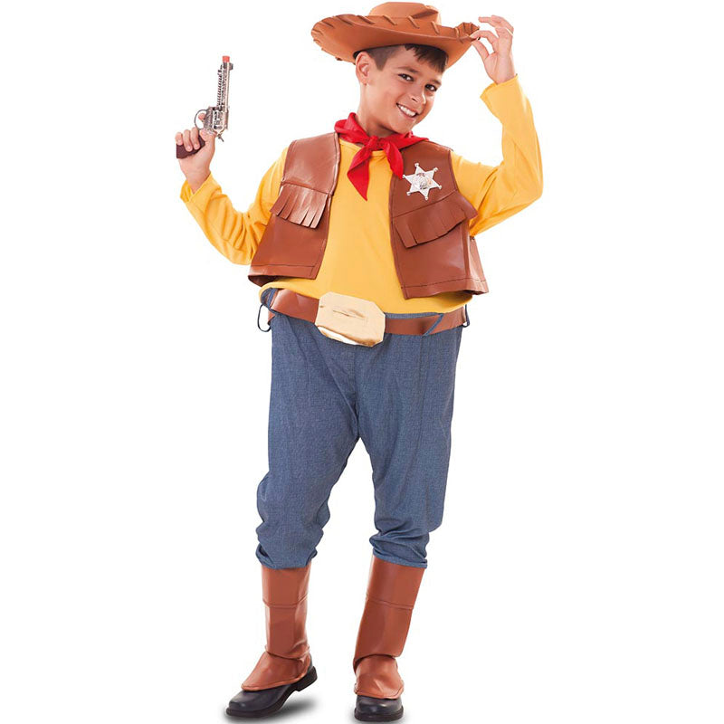 Disfraz de Vaquero gordinflón para niño