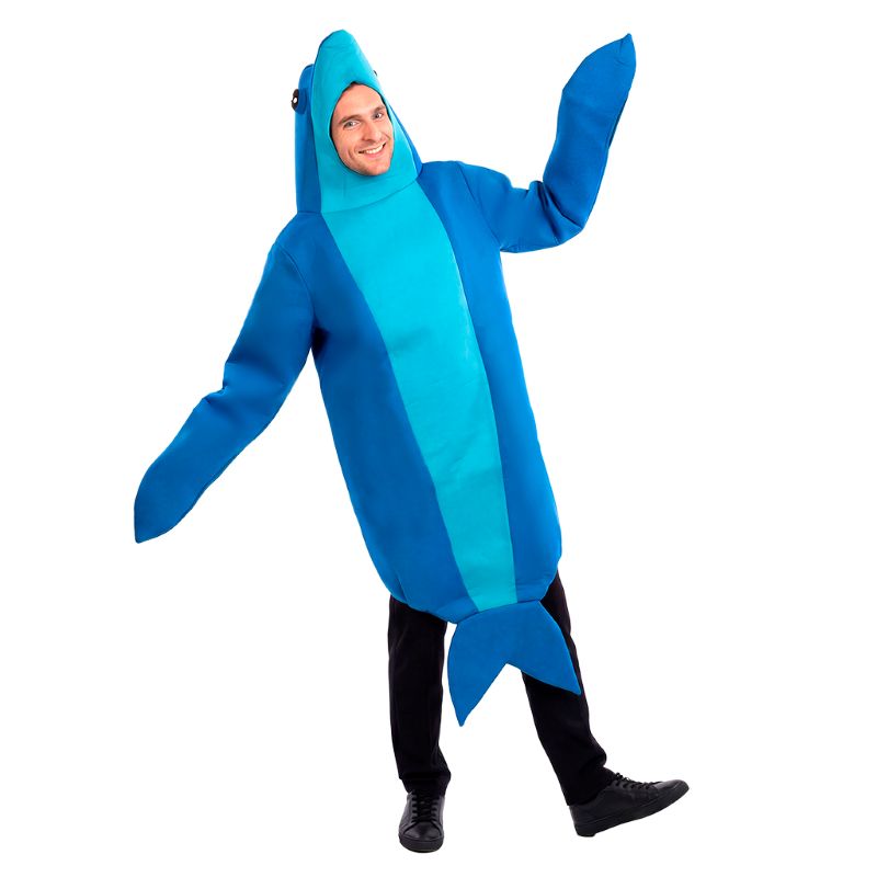Disfraz de Delfín Azul adulto unisex
