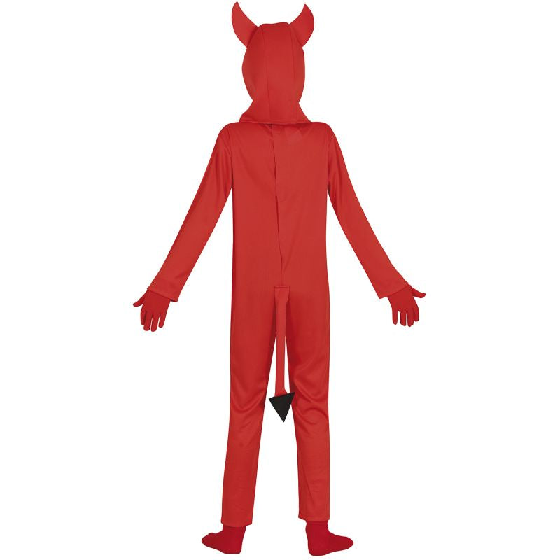 Disfraz de Diablo del Inframundo para niño Espalda