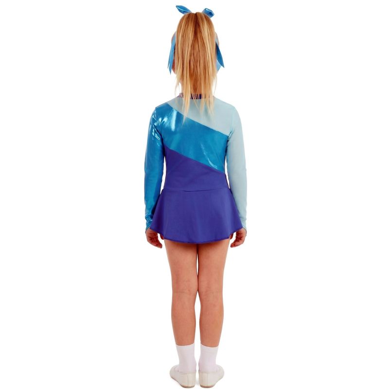 Disfraz de Gimnasta Olímpica para niña Espalda
