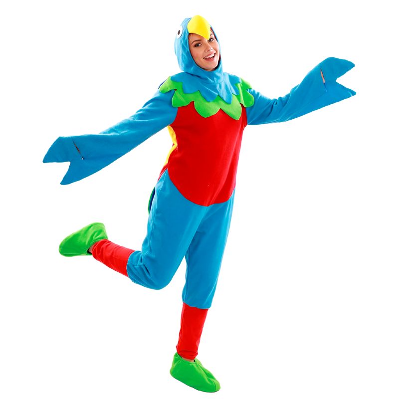 Disfraz de Loro Blu adulto unisex Perfil