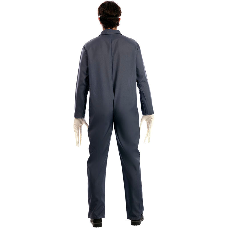 Disfraz de Alien Area 51 para hombre Espalda