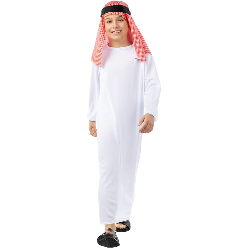 Disfraz de Árabe Dubái para niño Bis