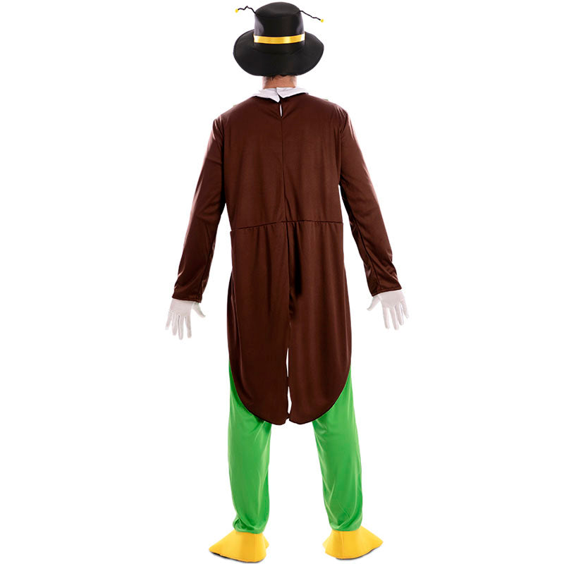 Disfraz de Grillo del cuento de Pinocho para hombre Espalda