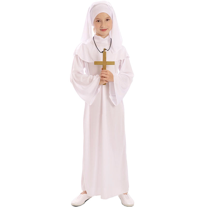 Disfraz de Monja novicia para niña
