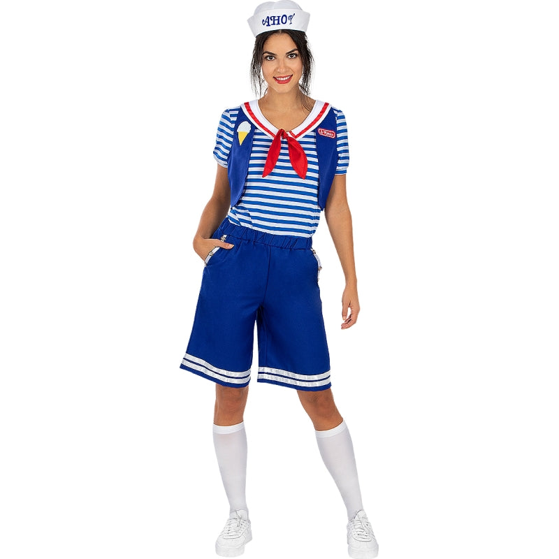 Disfraz de Robin Ahoy Stranger Things Oficial Netflix para mujer Bis