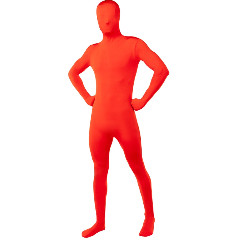 Disfraz de Morphsuit Segunda Piel Rojo adulto unisex