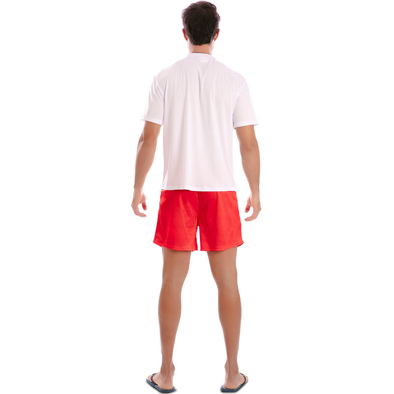 Disfraz de Socorrista para hombre Espalda