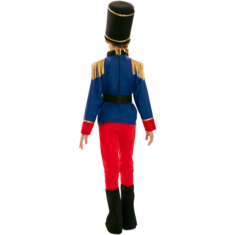 Disfraz de Soldado de jueguete Cascanueces para niña Espalda