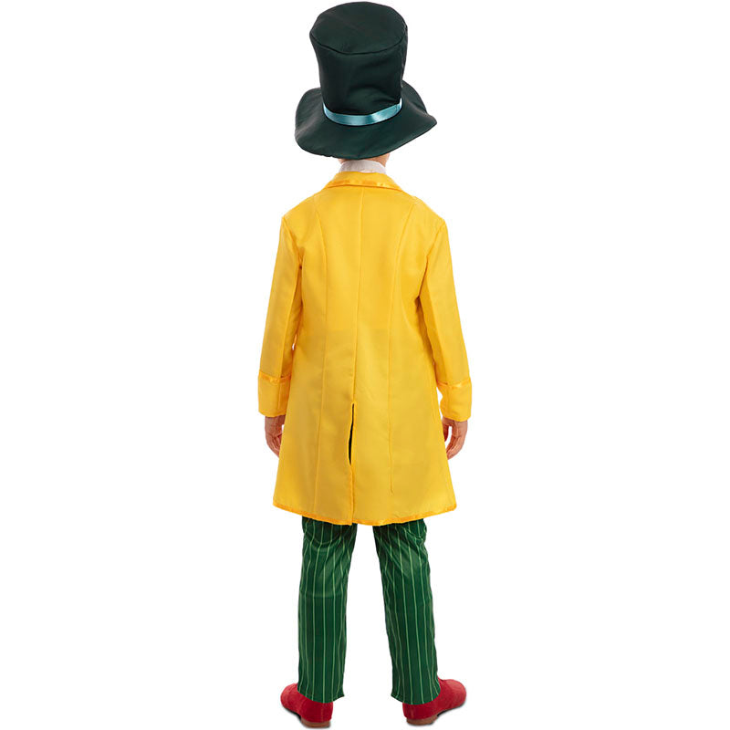 Disfraz de Sombrerero de la película de Alicia para niño Espalda